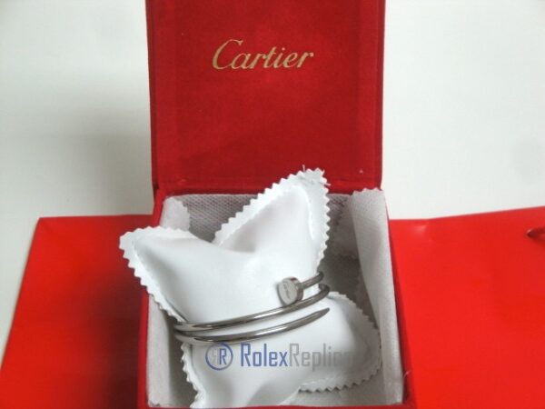 Cartier replica gioiello bracciale juste un clou oro bianco