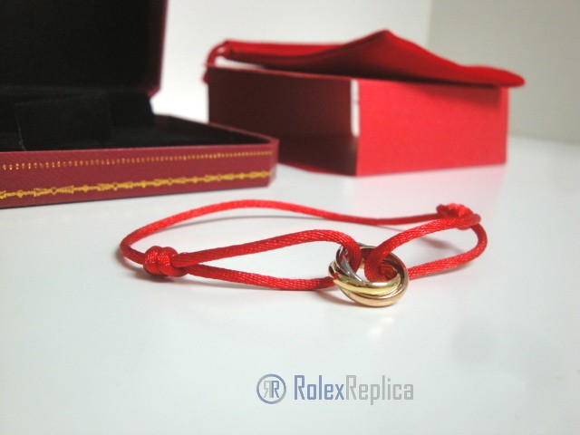 Cartier replica gioiello bracciale trinity red
