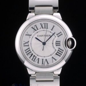 Cartier replica ballon bleu acciaio argentèè dial orologio imitazione perfetta