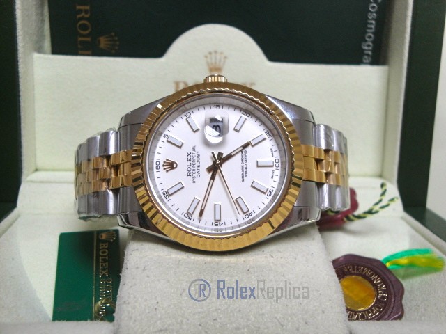 Rolex replica Datejust II acciaio oro white dial barrette imitazione replica