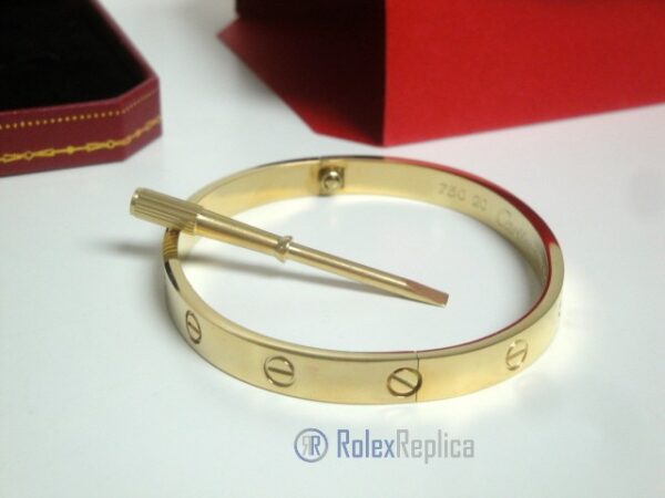Cartier replica gioiello bracciale love oro giallo