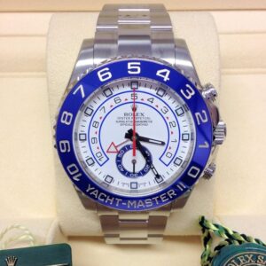 rolex replica yacht-master II 116680 44mm blue ceramichon bezel orologio copia