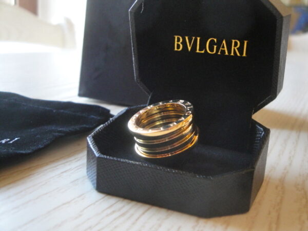 Bulgari replica B.Zero1 gioiello anello ciondolo oro giallo