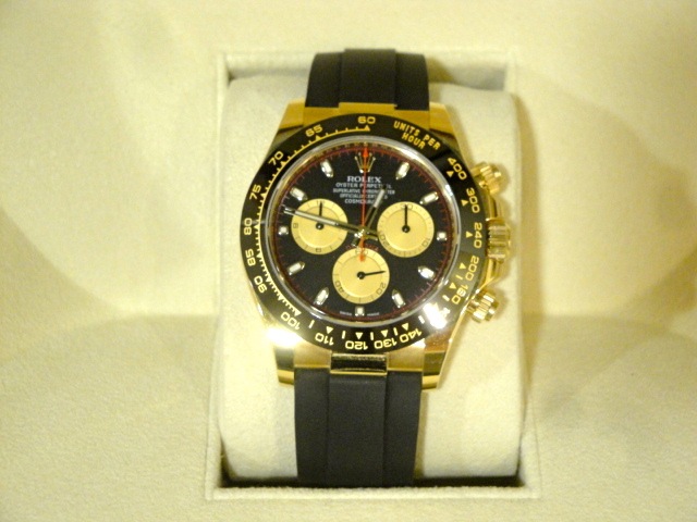 Rolex replica Daytona oysterflex 116518LN Yellow Gold orologio replica
